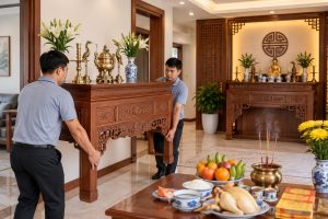 Chuyển bàn thờ trong cùng nhà: Cách làm, văn khấn