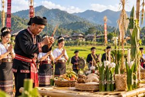 Lễ cầu mùa của người Thái: ý nghĩa và cách phân biệt