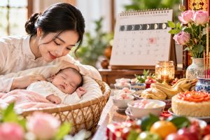 Cách tính ngày đầy tháng cho bé theo lịch âm