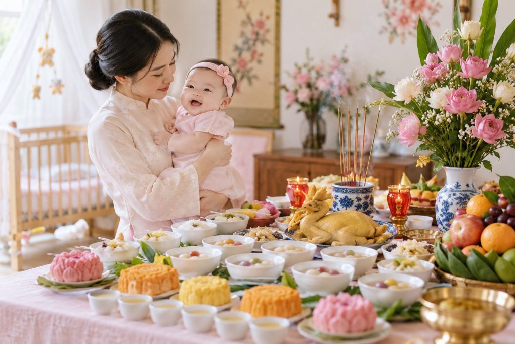 Cúng Mụ cho bé: Lễ vật, cách cúng và bài khấn 5 Cúng Mụ cho bé: Lễ vật, cách cúng và bài khấn