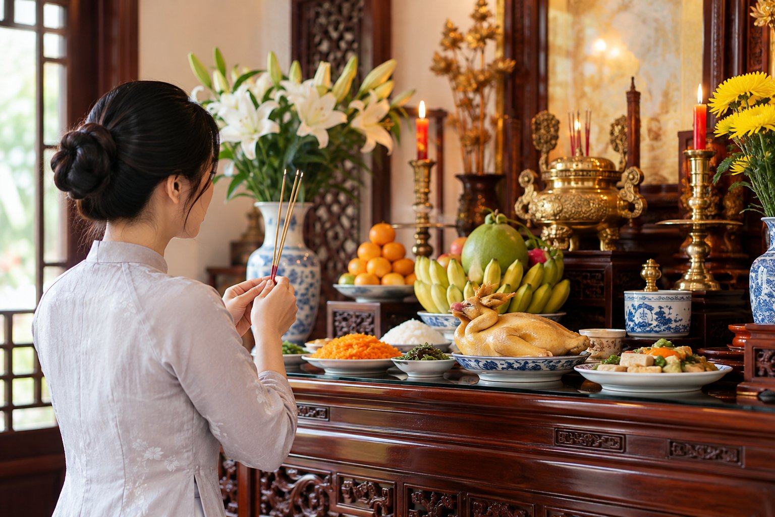 Cúng rằm trước một ngày có được không? Chọn ngày 14 hay 15 2 Ảnh minh hoạ: Cúng rằm trước một ngày có được không? Chọn ngày 14 hay 15