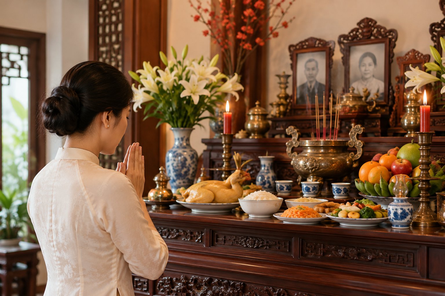 Cúng Tiên thường là gì? Lễ vật và bài văn khấn 4 Ảnh minh hoạ: Cúng Tiên thường là gì? Lễ vật và bài văn khấn