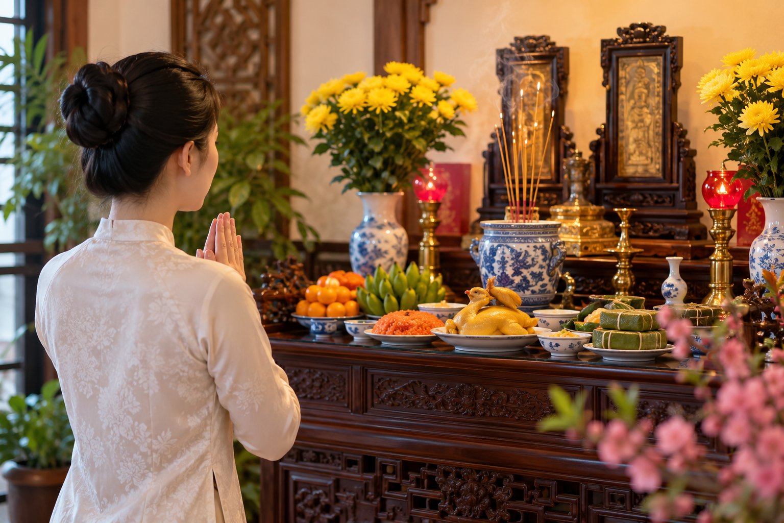Cúng giỗ bà cô ông mãnh: Lễ vật, cách cúng 4 Ảnh minh hoạ: Cúng giỗ bà cô ông mãnh: Lễ vật, cách cúng