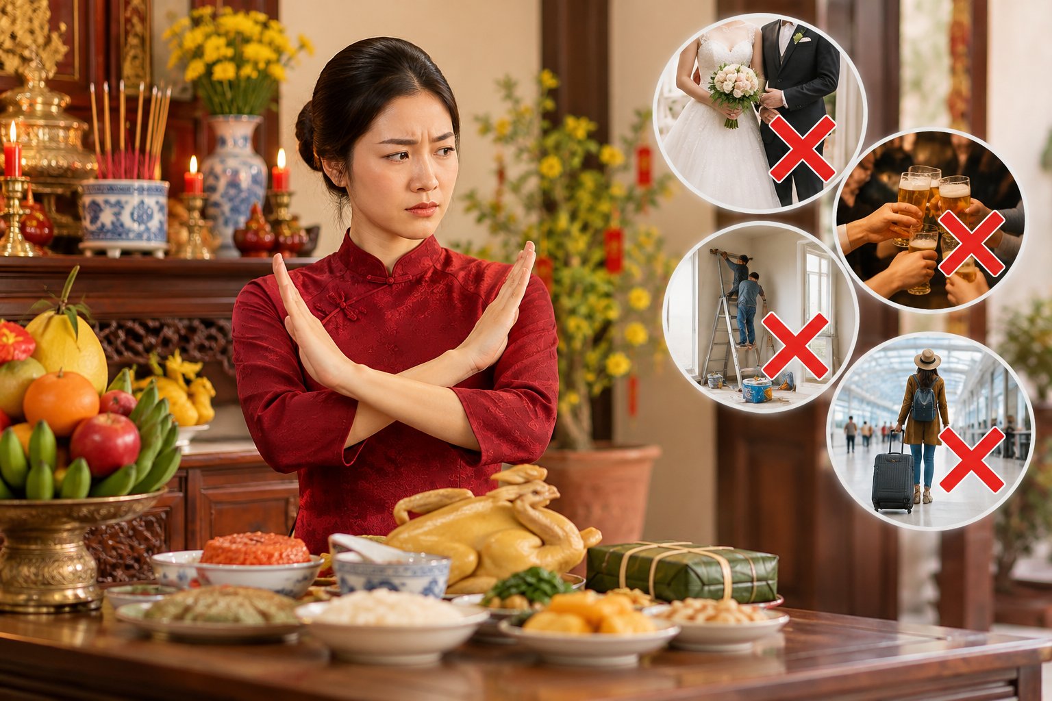 Về quê sớm cúng tất niên ngày nào cho phù hợp? 3 Ảnh minh hoạ: Về quê sớm cúng tất niên ngày nào cho phù hợp?