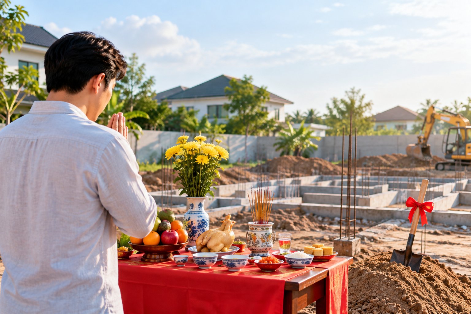 Động thổ rồi chưa xây ngay có sao không? 2 Ảnh minh hoạ: Động thổ rồi chưa xây ngay có sao không?