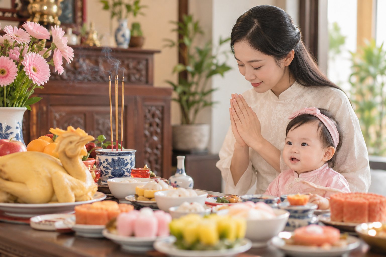Cúng Mụ cho bé: Lễ vật, cách cúng và bài khấn 4 Ảnh minh hoạ: Cúng Mụ cho bé: Lễ vật, cách cúng và bài khấn