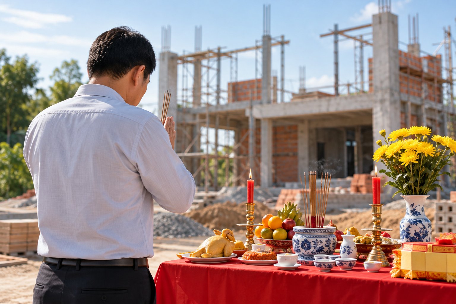 Động thổ rồi chưa xây ngay có sao không? 3 Ảnh minh hoạ: Động thổ rồi chưa xây ngay có sao không?