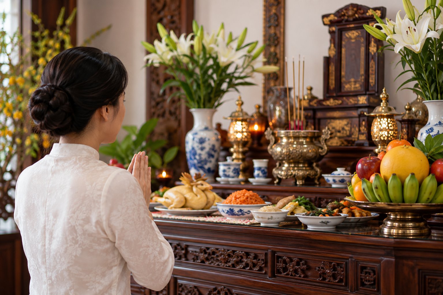 Cúng Tiên Thường: Ý nghĩa, lễ vật và bài cúng 4 Ảnh minh hoạ: Cúng Tiên Thường: Ý nghĩa, lễ vật và bài cúng