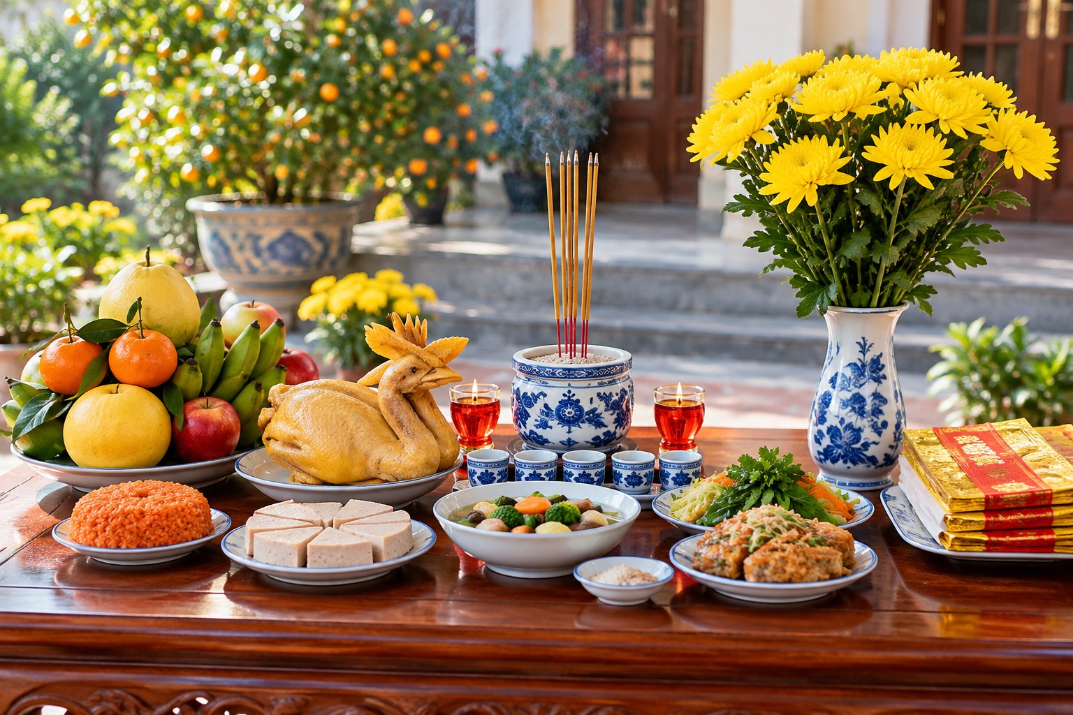 Lễ tạ đất cuối năm: Thời điểm, mâm lễ, bài khấn 2 Ảnh minh hoạ: Lễ tạ đất cuối năm: Thời điểm, mâm lễ, bài khấn