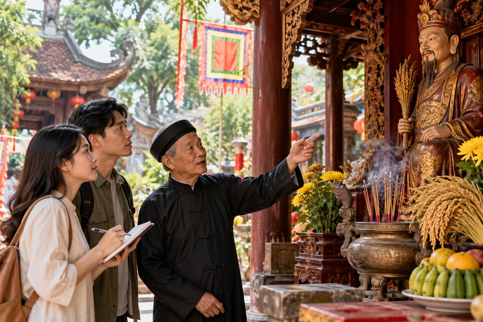 Ảnh minh hoạ: Tục thờ các vị thần nông nghiệp trong văn hóa Việt