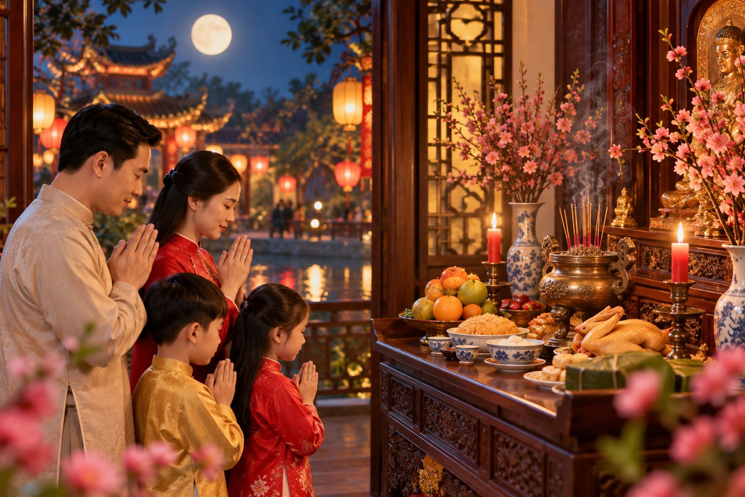 Lễ Nguyên Tiêu: Ngày cúng, lễ vật và nghi thức 3 Ảnh minh hoạ: Lễ Nguyên Tiêu: Ngày cúng, lễ vật và nghi thức