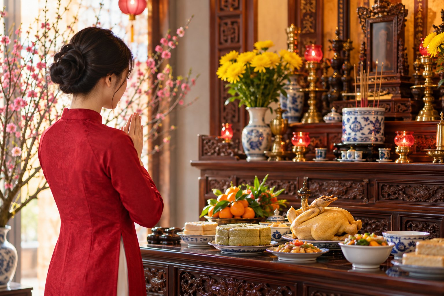 Cúng Rằm tháng Chạp: Thời gian, lễ vật và bài khấn 1 Ảnh minh hoạ: Cúng Rằm tháng Chạp: Thời gian, lễ vật và bài khấn