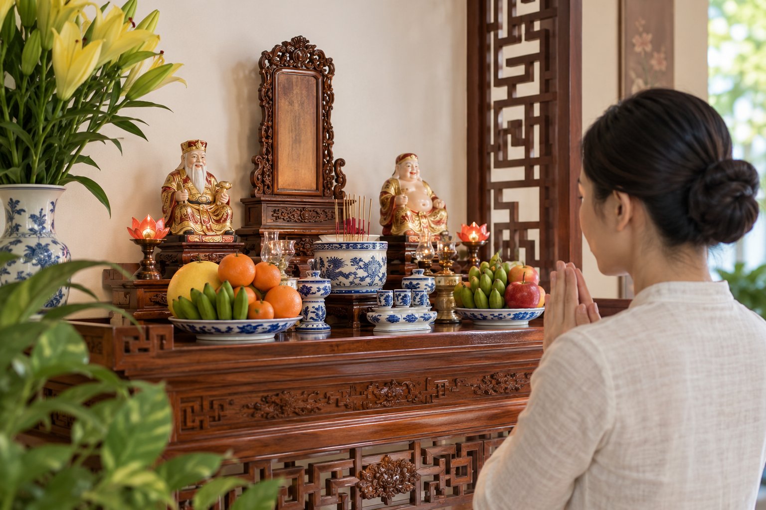 Bài vị Thổ Công: Cách ghi, vị trí và lưu ý 3 Ảnh minh hoạ: Bài vị Thổ Công: Cách ghi, vị trí và lưu ý