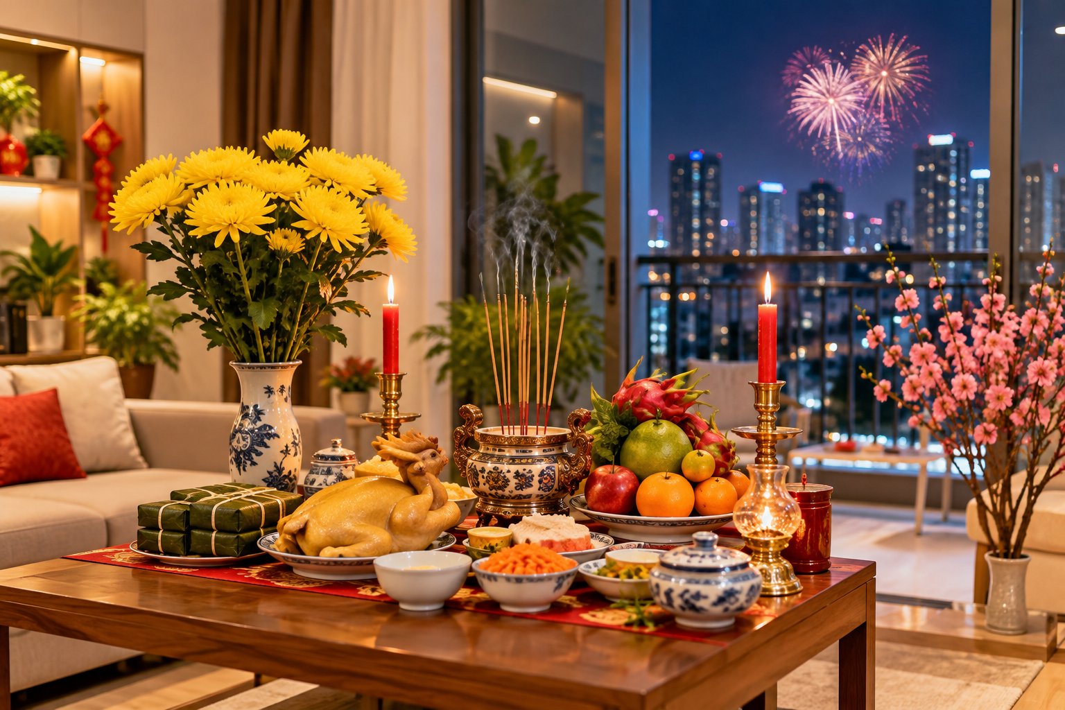 Cúng giao thừa ở chung cư: Cách làm an toàn 2 Ảnh minh hoạ: Cúng giao thừa ở chung cư: Cách làm an toàn