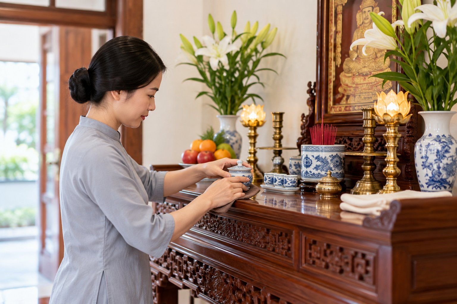 Ảnh minh hoạ: Cúng phá dỡ nhà cũ: Lễ vật, văn khấn và lưu ý