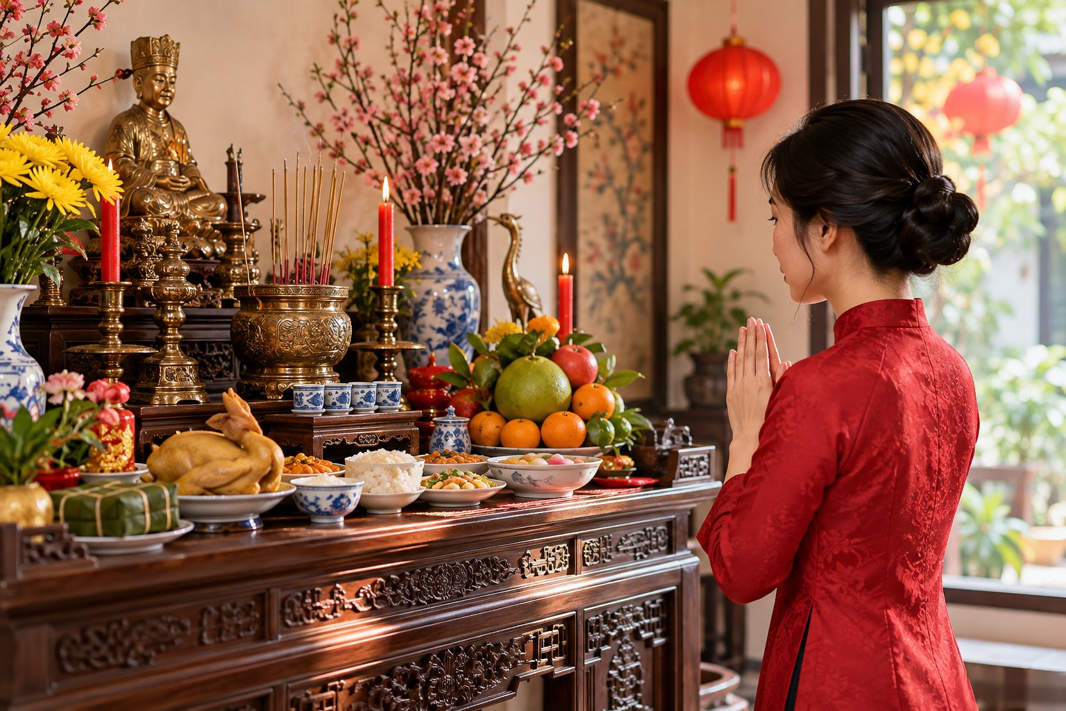 Lễ Nguyên Tiêu: Ngày cúng, lễ vật và nghi thức 4 Ảnh minh hoạ: Lễ Nguyên Tiêu: Ngày cúng, lễ vật và nghi thức